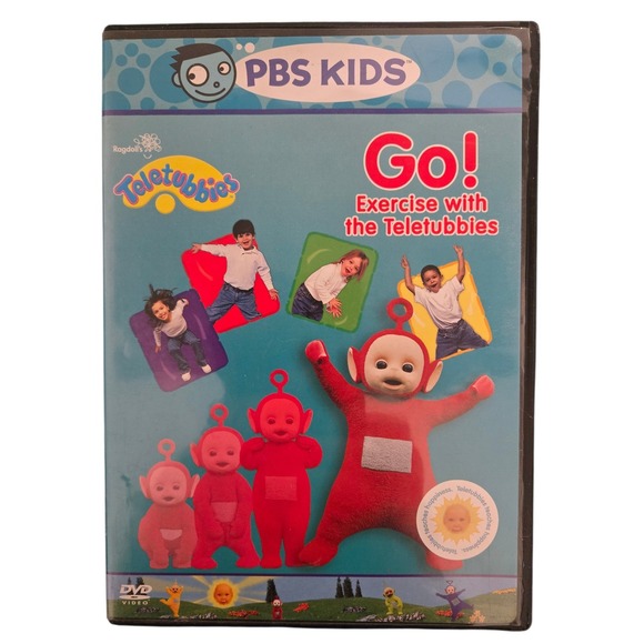 PBS Kids Teletubbies Go Exercise With The Teletubbies DVD Childrens Educational - Picture 2 of 4